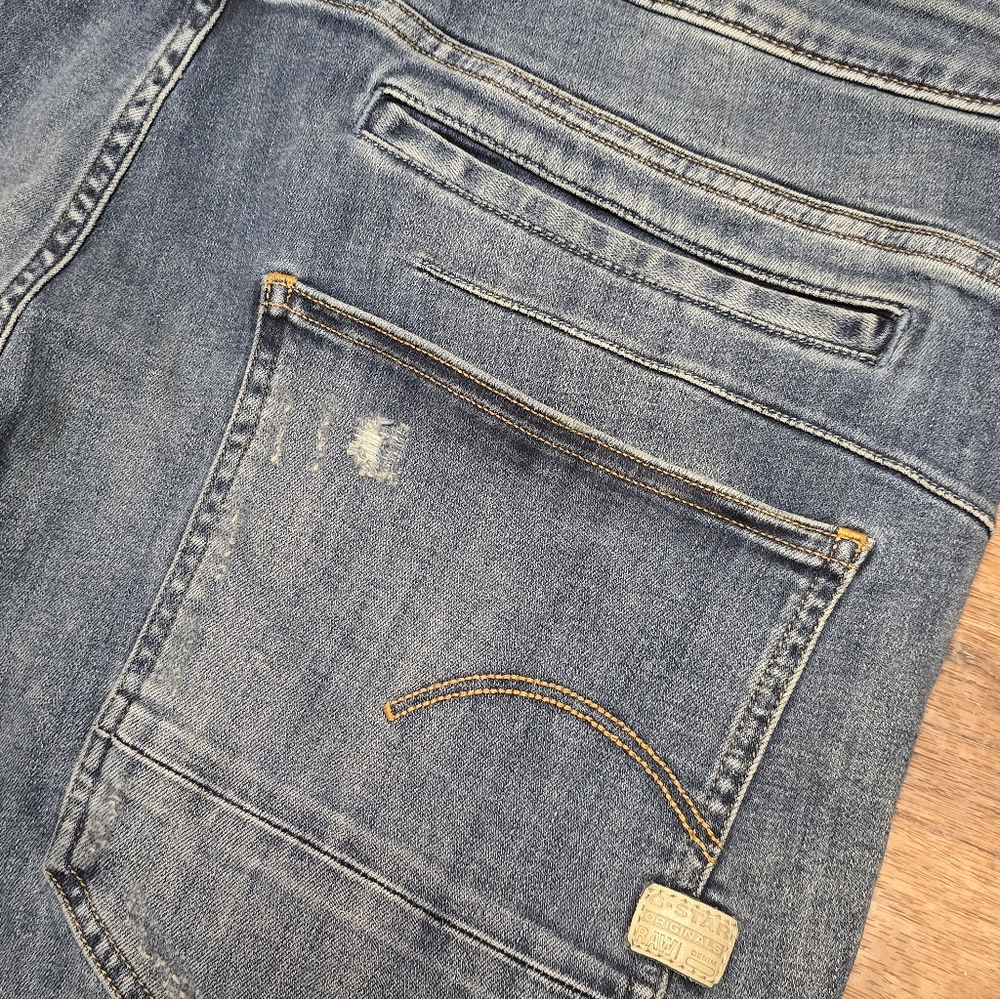 G-Star Raw D-Staq Men’s 3D Super Slim Jeans Sz 40x32 - Picture 5 of 9